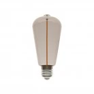 LED Smoky Magnetic Light Bulb Deco Line Edison ST64 2,2W 60Lm E27 1800K - F03