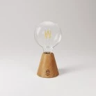 Portable and rechargeable Cabless01 Lamp with bulb - customizable (min 20 pieces)