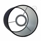 Fermaluce Metal with Cylinder Lampshade, Ø 15cm h18cm, metal finish wall or ceiling flush light