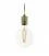 Pendant lamp with textile cable and milled aluminium lamp holder - Made in Italy - Bulb included