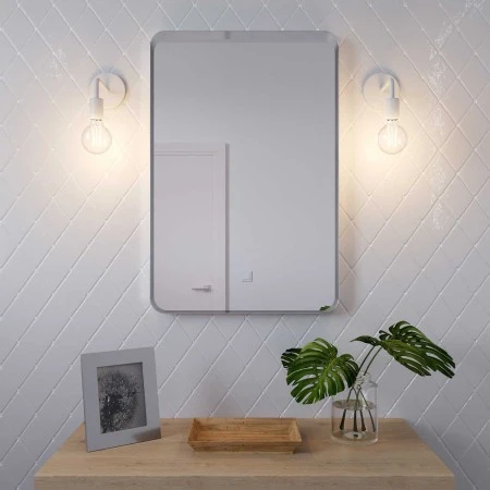 Fermaluce Metal, metal wall light with bent extension