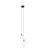 2-light multi-pendant lamp featuring fabric cable and metal finishes