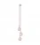 3-light multi-pendant lamp featuring fabric cable and metal finishes