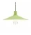 Pendant lighting Made in Italy complete with fabric cable, Swing Pastel lampshade with metal finishing