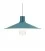 Pendant lighting Made in Italy complete with fabric cable, Swing Pastel lampshade with metal finishing