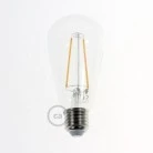 Flex 60 wall or ceiling lamp flexible provides diffused light with LED ST64 light bulb