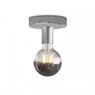Fermaluce metal Lamp with Globe lightbulb