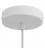 Cylindrical metal ceiling rose kit