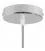 Cylindrical metal ceiling rose kit