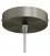 Cylindrical metal ceiling rose kit