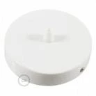 Cylindrical metal ceiling rose kit