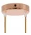 Cylindrical metal 2-hole ceiling rose kit