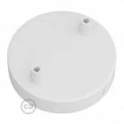 Cylindrical metal 2-hole ceiling rose kit