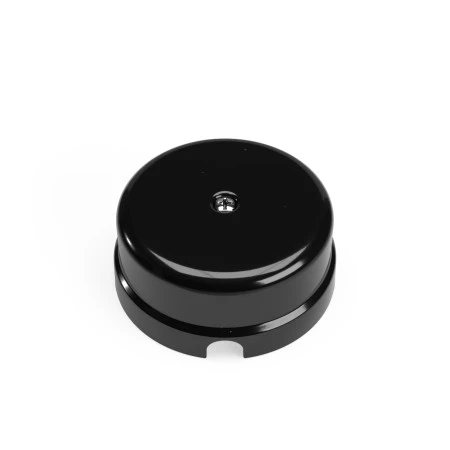 Porcelain junction box - Black