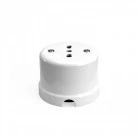 Porcelain Italian 10/16A wall socket