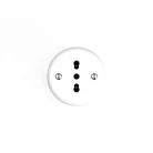 Porcelain Italian 10/16A wall socket