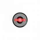 Switch/Diverter in black porcelain with butterfly nut