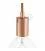 Cylindrical metal E27 lamp holder kit