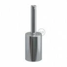 Cylindrical metal E27 lamp holder kit with 7 cm cable clamp