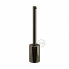Cylindrical metal E27 lamp holder kit with 15 cm cable clamp