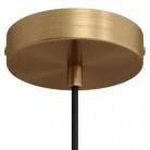 Pendant lamp with textile cable, Tub-E14 lampshade and metal details