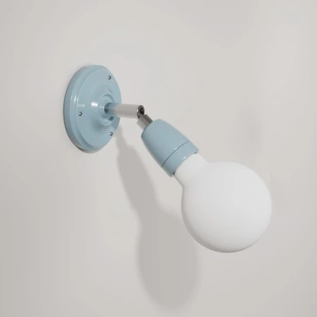 Fermaluce Color 90°, the adjustable porcelain flush light