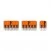 WAGO connector kit compatible with 2x cable for 3 hole ceiling rose
