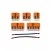 WAGO connector kit compatible with 2x cable for 5 hole ceiling rose