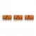 WAGO connector kit compatible with 3x cable for 3 hole ceiling rose
