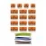 WAGO connector kit compatible with 3x cable for 14 hole ceiling rose