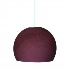Dome Lampshade in fiber - 100% handmade