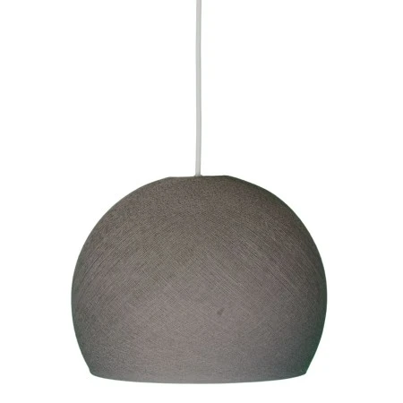 Dome Lampshade in fiber - 100% handmade - Graphite Polyester