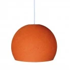 Dome Lampshade in fiber - 100% handmade