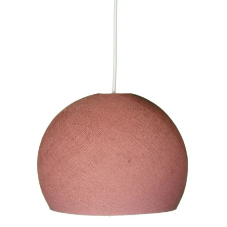 Dome Lampshade in fiber - 100% handmade - Light Dusty Pink Polyester