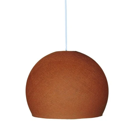 Dome Lampshade in fiber - 100% handmade - Lobster Polyester