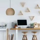 Dome Lampshade in fiber - 100% handmade