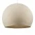Dome Lampshade in fiber - 100% handmade
