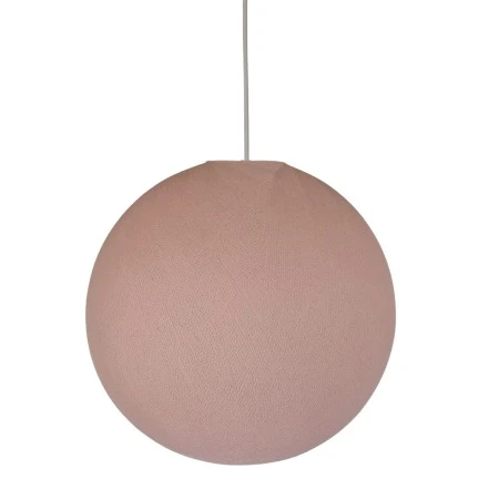 Sphere Lampshade in fiber - 100% handmade - Pale Pink Polyester