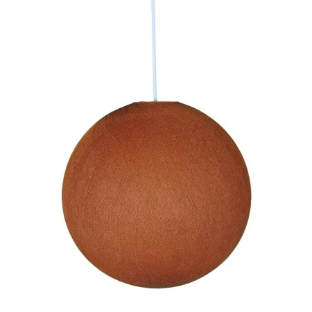 Sphere Lampshade in fiber - 100% handmade - Lobster Polyester