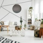 Sphere Lampshade in fiber - 100% handmade