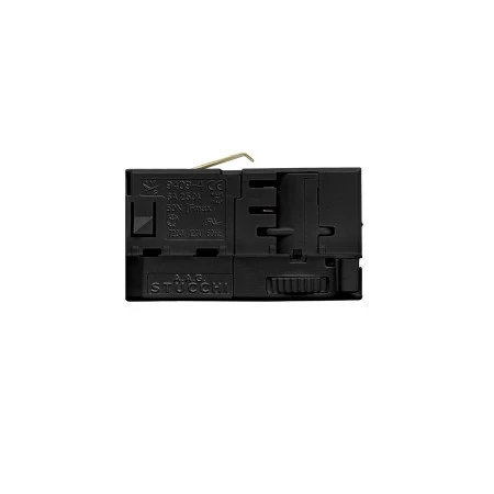 Stucchi adapter for 3 phase circuit tracks - for suspension - Black