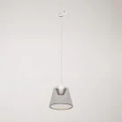 Track suspension with smoky cone Ghost bulb