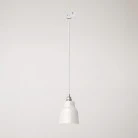 Pendant lamp with shade Vaso and track adapter