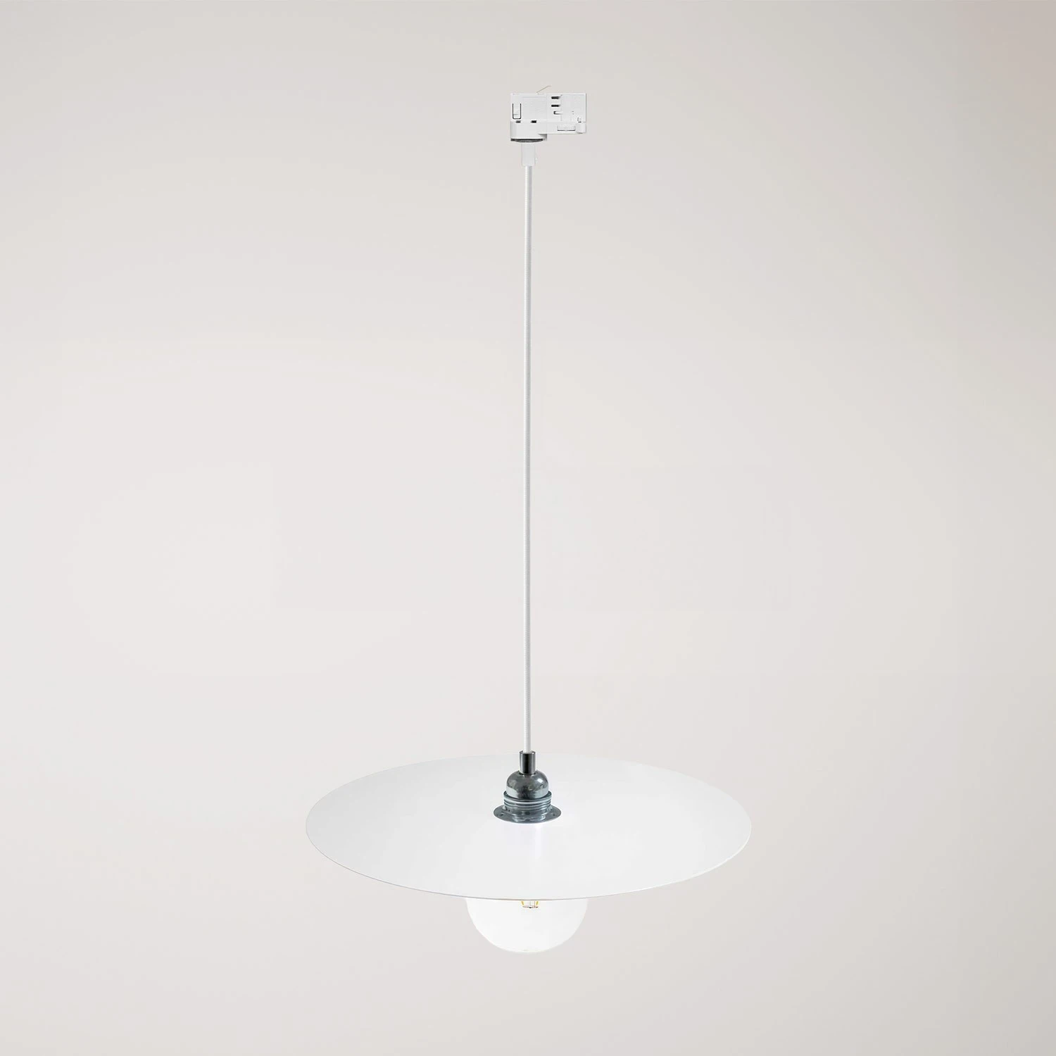 Ellepi XL track pendant lamp with shade
