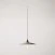 Suspension lamp with with ceramic shade Piatto