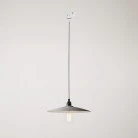 Suspension lamp with with ceramic shade Piatto