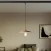 Suspension lamp with with ceramic shade Piatto