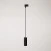 Suspension lamp with Tub-E14 shade for tracks