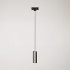 Suspension lamp with Tub-E14 shade for tracks
