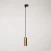 Suspension lamp with Tub-E14 shade for tracks